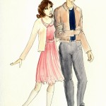 Finn&Rachel as Brad&Janet